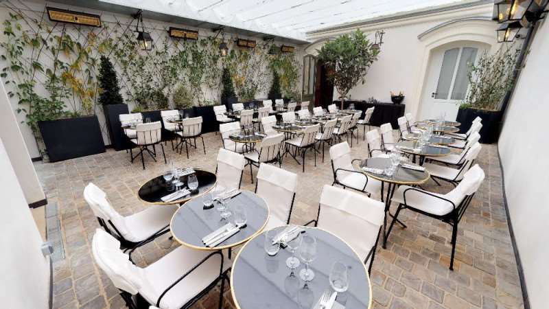 Mom'Art Hotel Παρίσι Εστιατόριο φωτογραφία